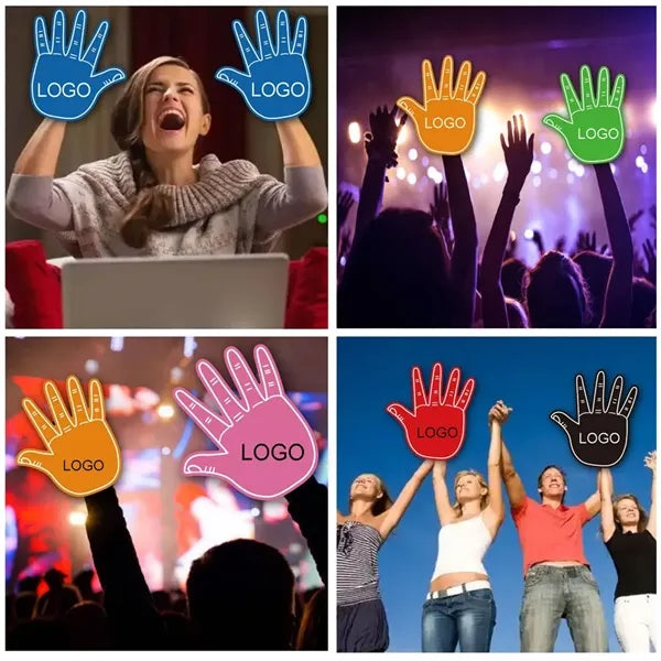 EVA Foam Five Fingers Big Cheering Hand Palm Glove