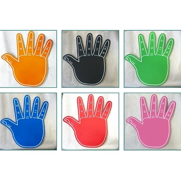EVA Foam Five Fingers Big Cheering Hand Palm Glove