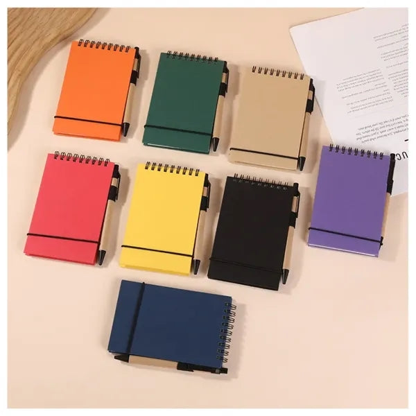 Spiral Notebooks with Pen