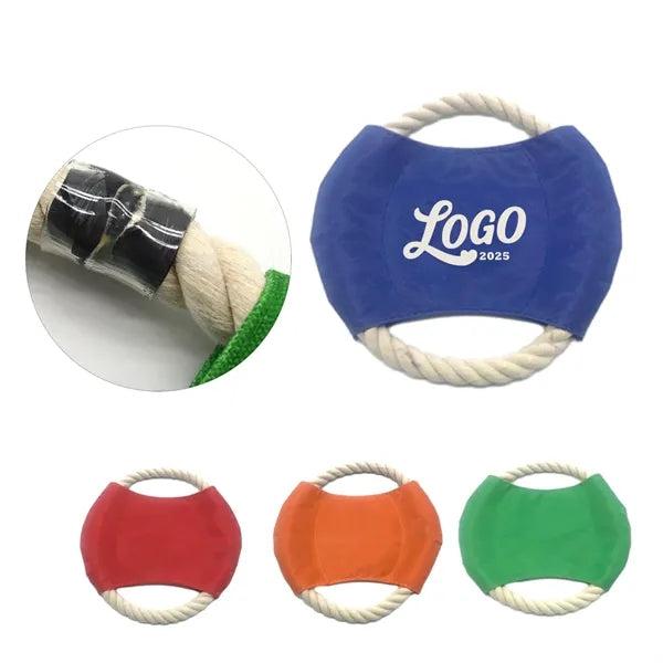 Pet Cotton Rope Flying Disc Toy