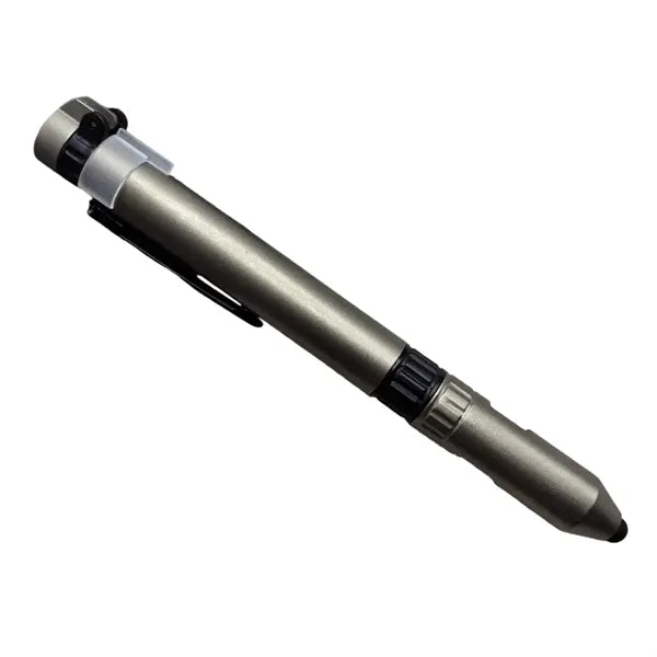 LED Compass 6-in-1 Kinetic Ball Pen Touchscreen Phone Stand