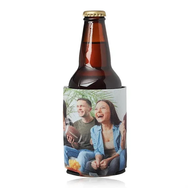 Full Color Collapsible Neoprene Can Cooler Holder