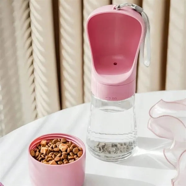 Portable Pet Food And Water Dispenser