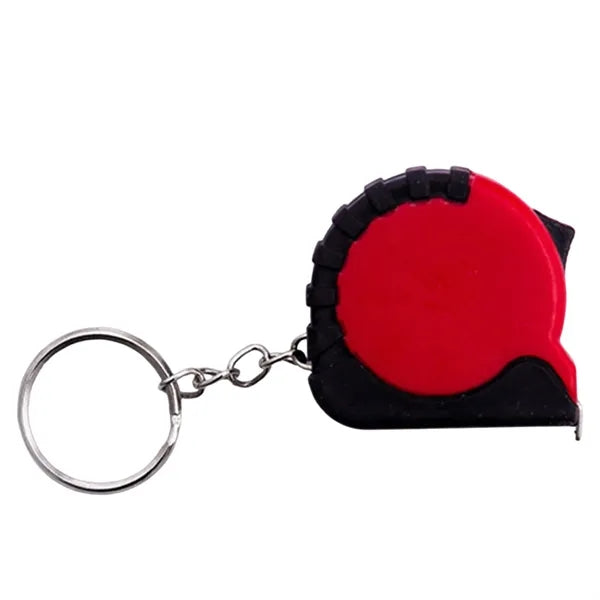 Compact Keychain Metric Tape Measure One Meter