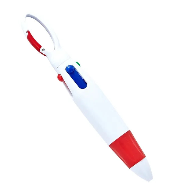 Rocket Shape Four Ink Writer Pen