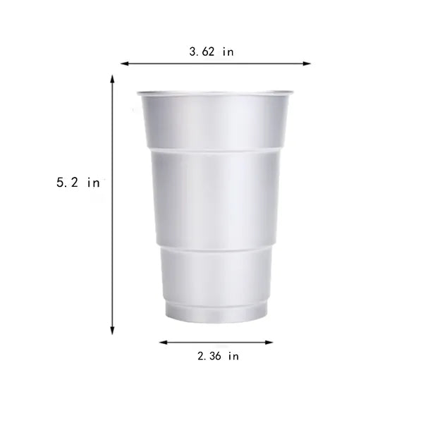 16 Oz Aluminum Cup
