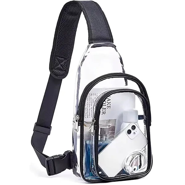 Clear Crossbody Shoulder Backpack