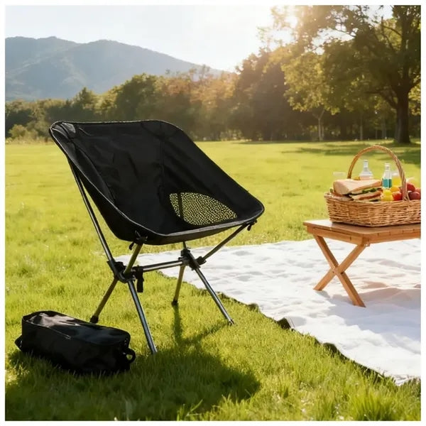 Portable Camping Foldable Chair with Carry Bag