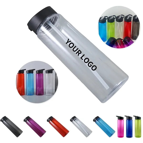 Twenty Five Ounce Flip Straw Sport Bottle
