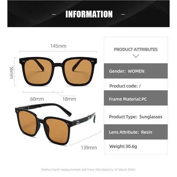 Folding UV Sunglasses With Bag