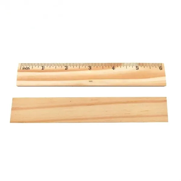 6 PCS Stationery Set PVC Case Pencil Ruler Eraser Sharpener