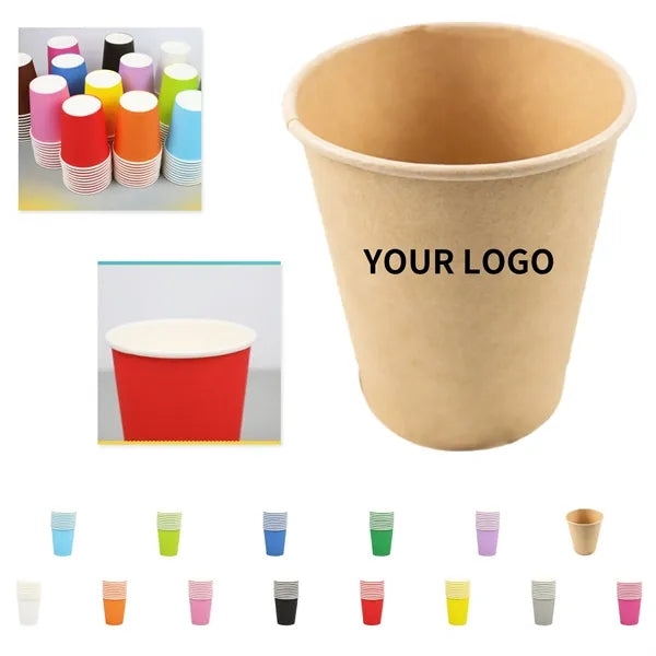 Nine Ounce Coated Paper Beverage Cup