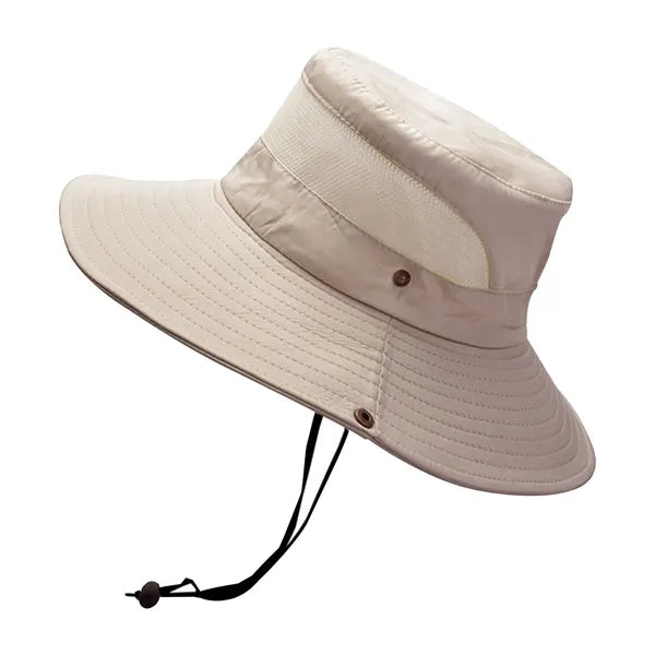 Wide Brim Uv Protection Sun Bucket Hat