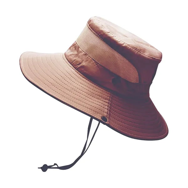 Wide Brim Uv Protection Sun Bucket Hat