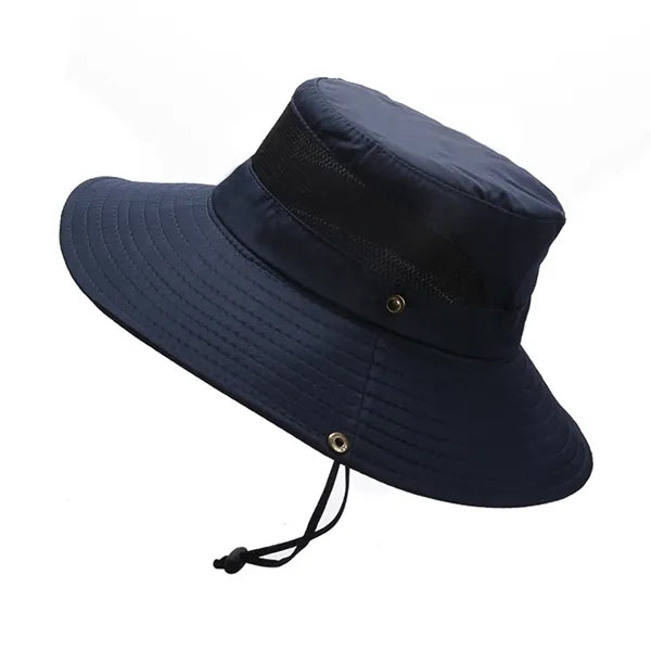 Wide Brim Uv Protection Sun Bucket Hat