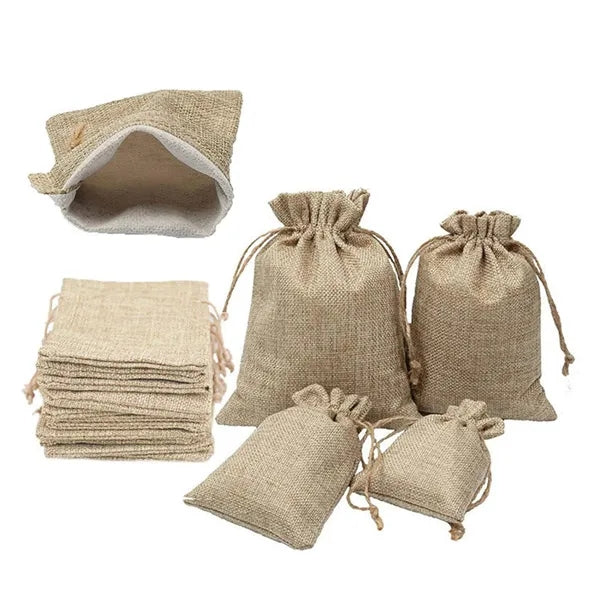Burlap Pouch