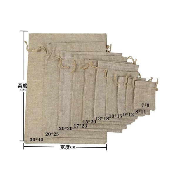 Burlap Pouch
