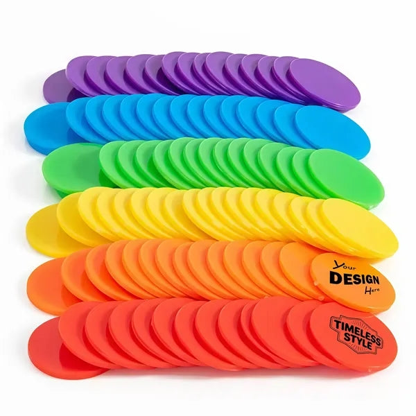 Circular Plastic Points Token