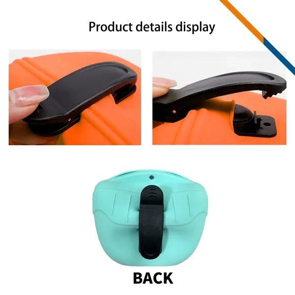 PawSnap Silicone Portable Pet Treat Pouch