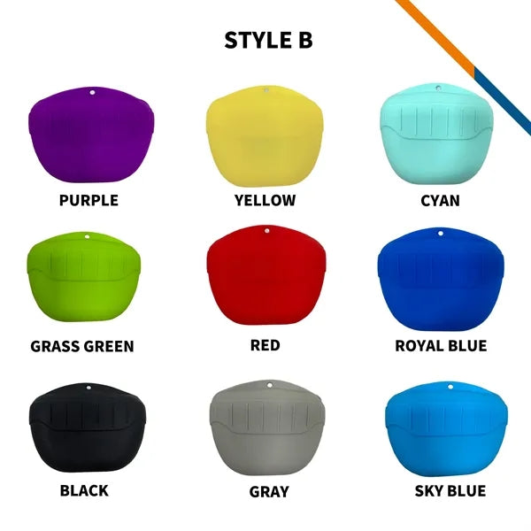 PawSnap Silicone Portable Pet Treat Pouch