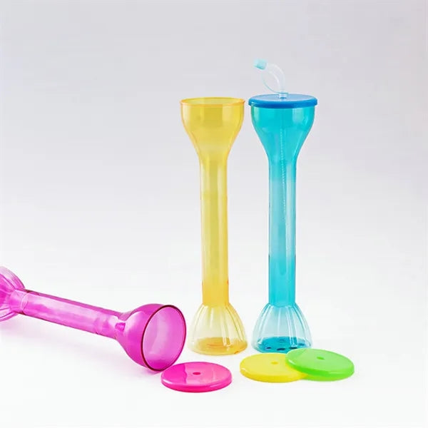 Party Cup with Lid & Straw