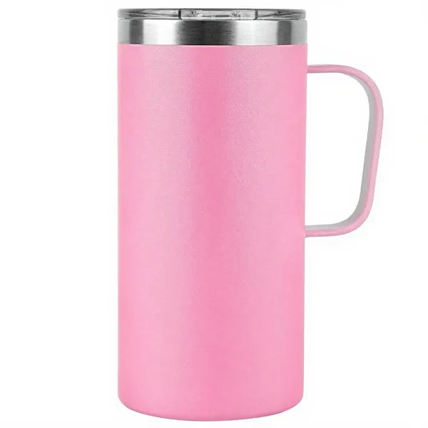20 Oz Stainless Steel Double Wall Camping Mug