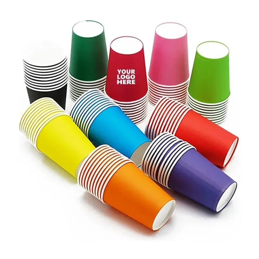 9oz Custom Disposable Coffee Cup