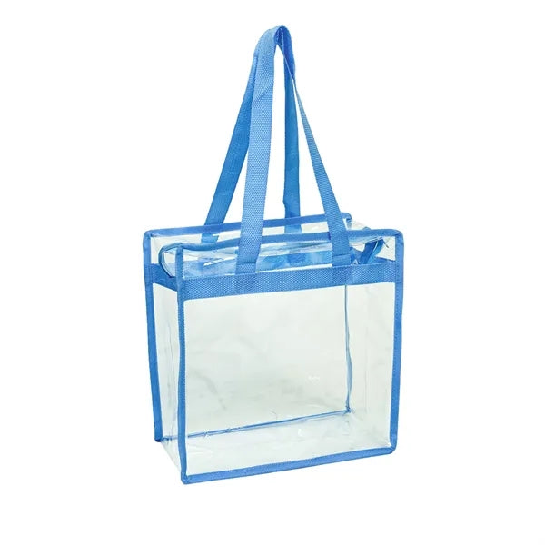 PVC Clear Tote Bag With Zipper