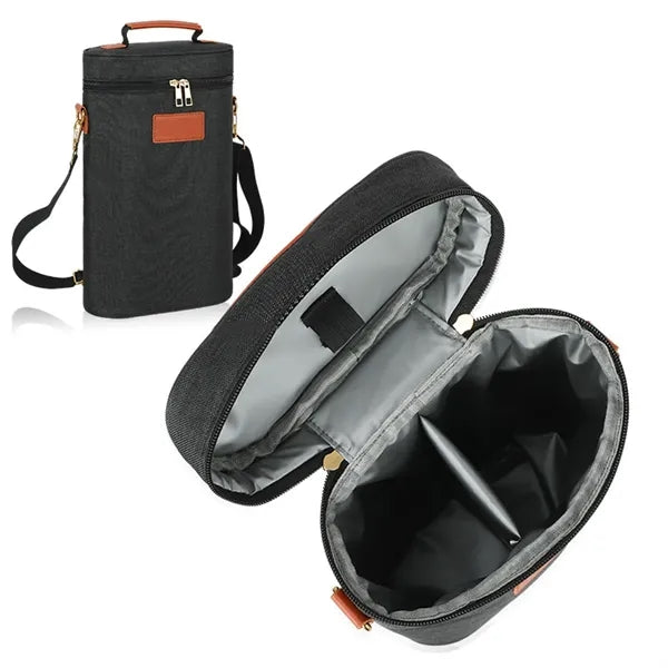 Insulated Wine Cooler Portable Tote Bag