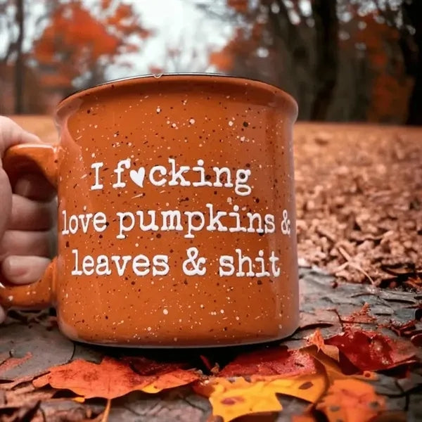 Campfire Ceramic Mug - Colors - 15 oz