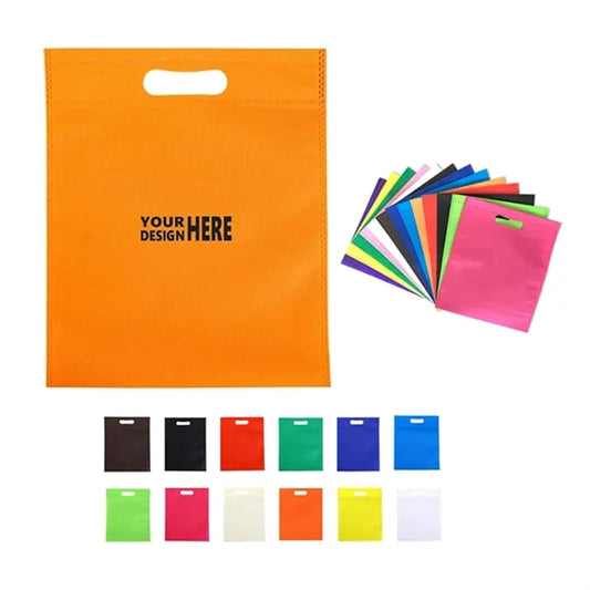 Eco-friendly Non-woven Flat Pocket Shopping Bag