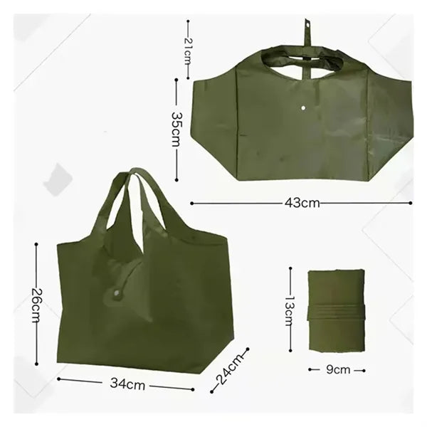 Foldable Eco-Friendly Large Supermarket Shopping Bag
