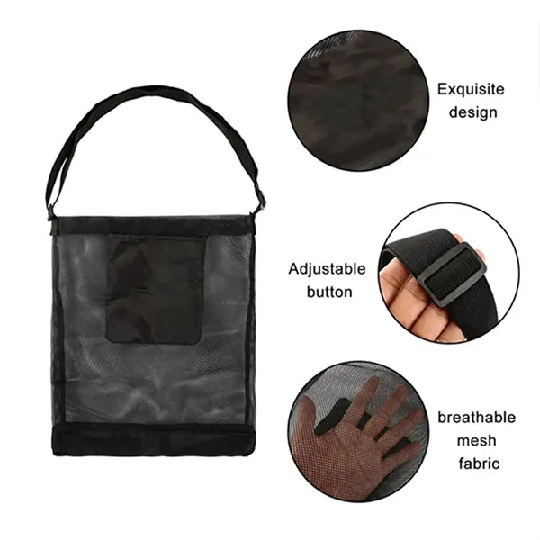 Collapsible Mesh Mushroom Foraging Bag
