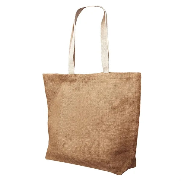Large Natural Jute Tote Bag
