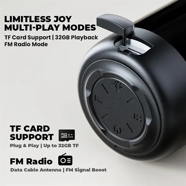 Bluetooth Speaker with Magnetic Phone Stand