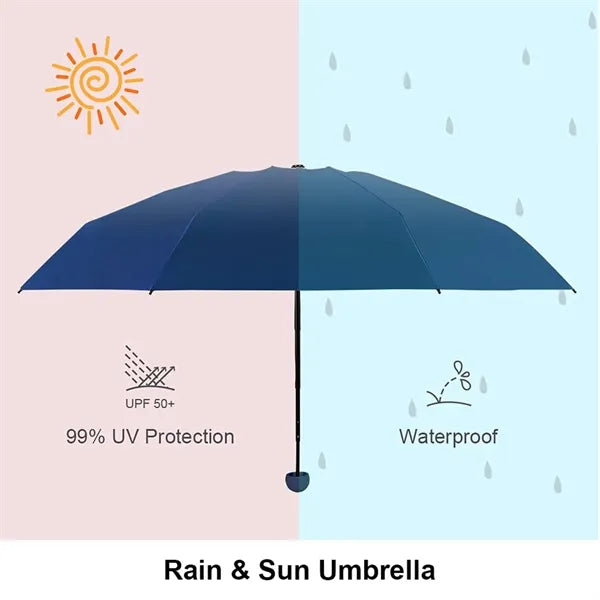 Compact Sun And Rain Umbrella