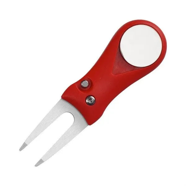 Foldable Golf Divot Repair Tool Ball Marker
