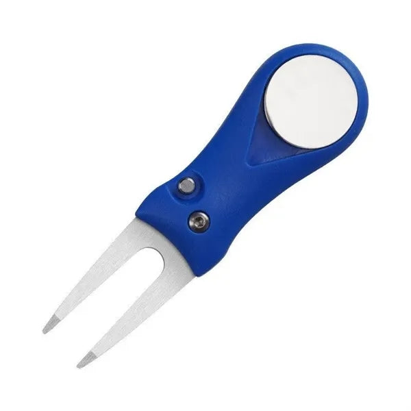 Foldable Golf Divot Repair Tool Ball Marker