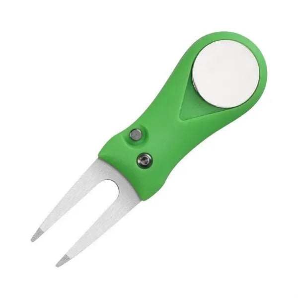 Foldable Golf Divot Repair Tool Ball Marker