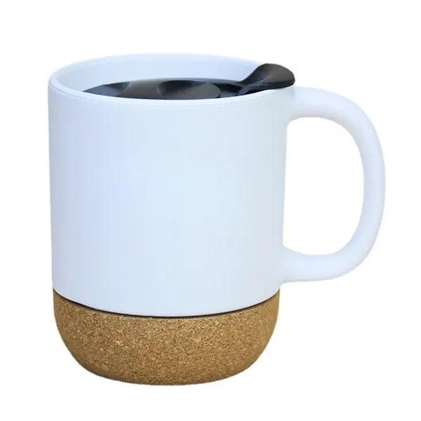 Classic 12oz Ceramic Mug with Cork Base