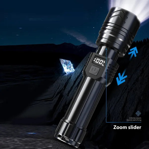 Zoomable LED Flashlight