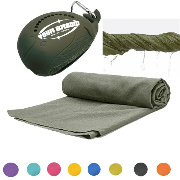 Gym Breathable Chilly For Neck Face Microfiber Cool Towel