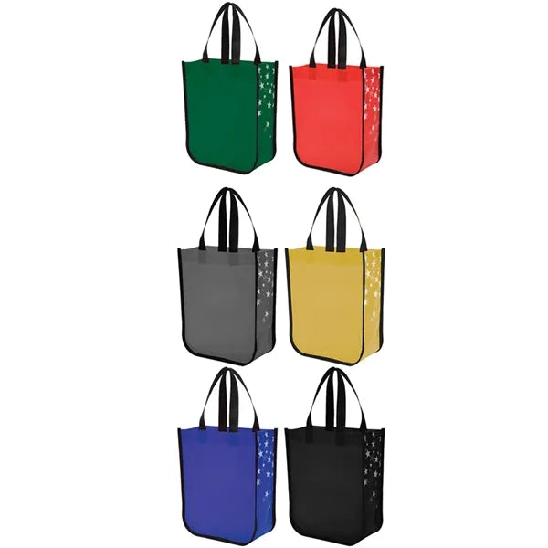 Star Struck Laminated Non-Woven Tote Shopping Bag