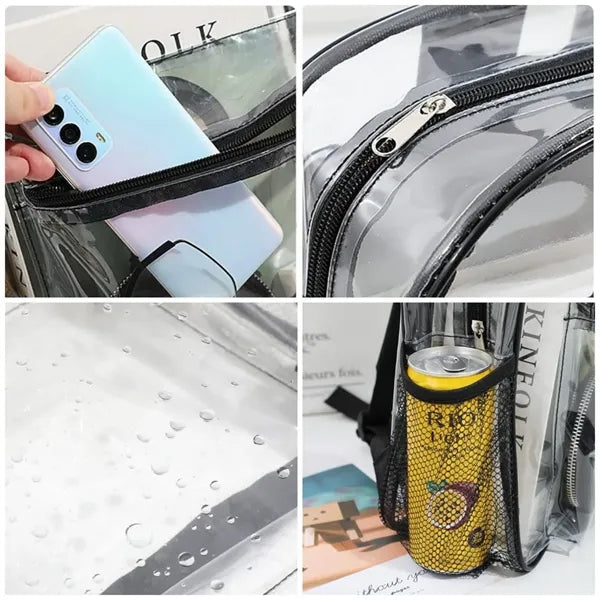 Transparent Waterproof Backpack