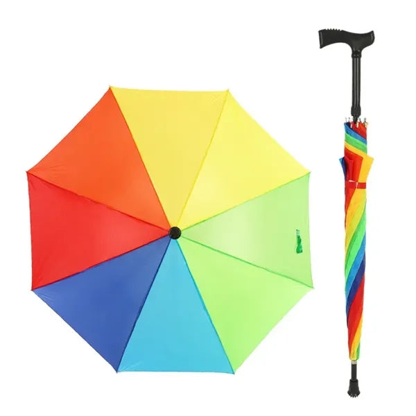 Multifunctional Separable Walking Cane Umbrella