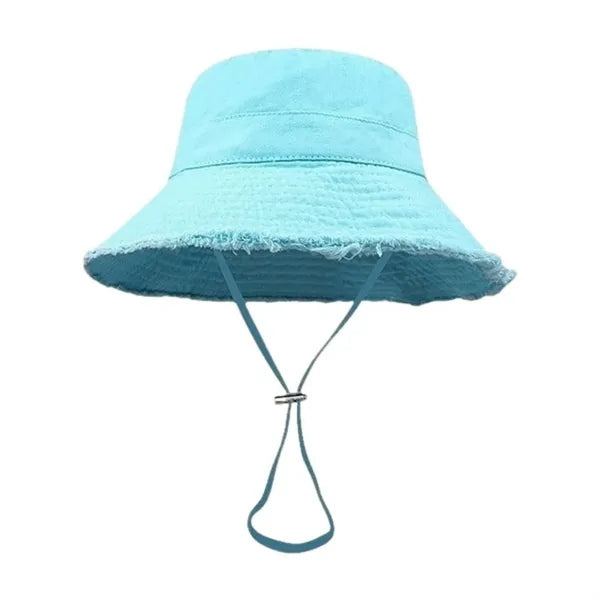 Frayed Edge Bucket Hat