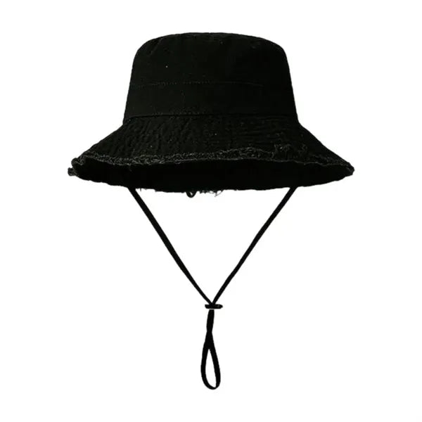 Frayed Edge Bucket Hat