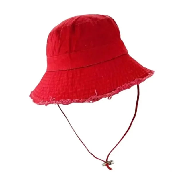 Frayed Edge Bucket Hat