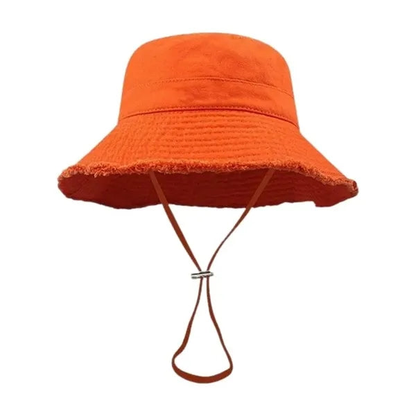 Frayed Edge Bucket Hat