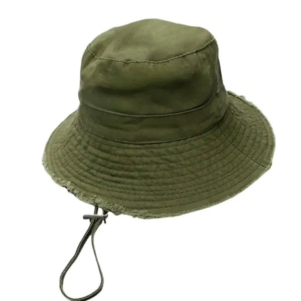 Frayed Edge Bucket Hat